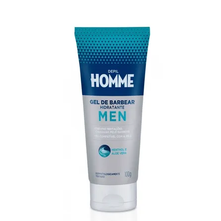 Gel de Barbear Depil Homme 100g – miniatura 1