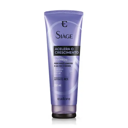 Shampoo Eudora Siàge Acelera o Crescimento 250ml – miniatura 1