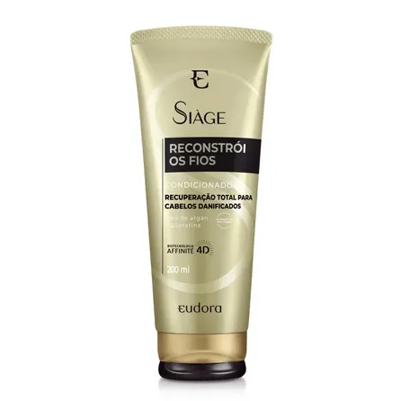 Condicionador Eudora Siàge Reconstrói os Fios 200ml – miniatura 1
