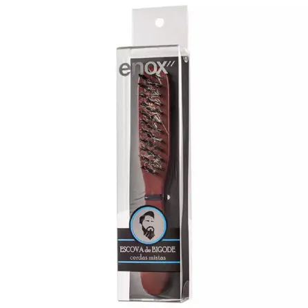 Escova de Bigode Enox Cerdas Mistas – miniatura 2