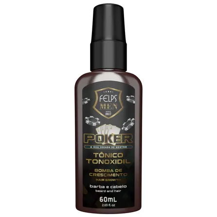 Tônico Capilar Felps Men Poker 60ml – miniatura 1