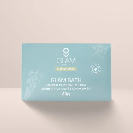 Sabonete Corporal em Barra Glam Beauty Glam Bath