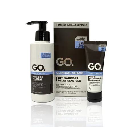 Kit de Barbear Go. Clinical – miniatura 1