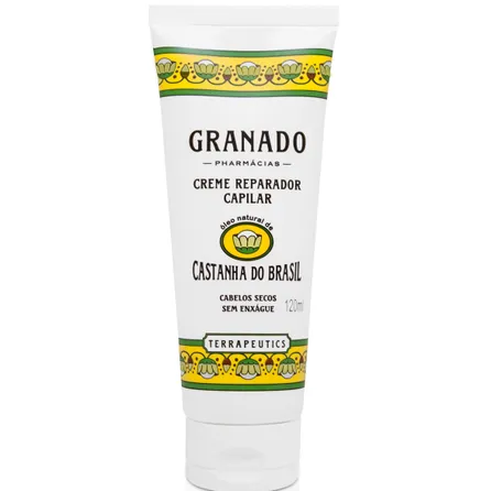 Creme de Reparação Capilar Granado Castanha do Brasil 120ml – miniatura 1