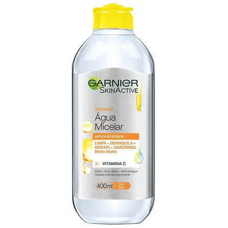 Água Micelar Garnier Antioleosidade Vitamina C 400ml – miniatura 1