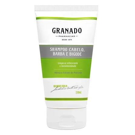 Shampoo Barba, Cabelo e Bigode Granado 150ml – miniatura 1
