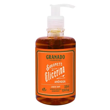 Sabonete Líquido Granado Glicerina e Amêndoa 300ml – miniatura 1