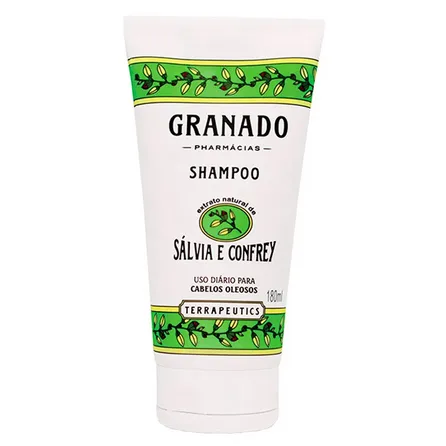 Shampoo Granado Sálvia e Confrey 180g – miniatura 1