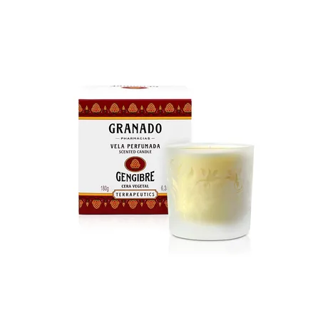 Vela Perfumada Granado Gengibre 180g – miniatura 1