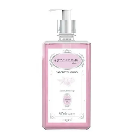 Sabonete Líquido Giovanna Baby Antibacteriano Classic 500ml – miniatura 1