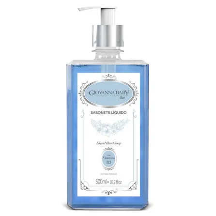 Sabonete Líquido Giovanna Baby Antibacteriano Blue 500ml – miniatura 1