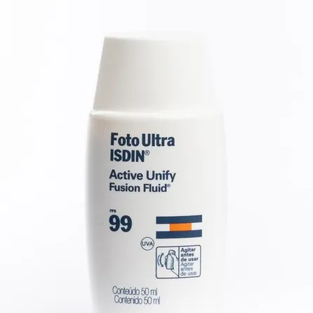 Clareador Facial Isdin Foto Ultra Active Unify Fusion Fluid FPS 99 50ml – miniatura 2