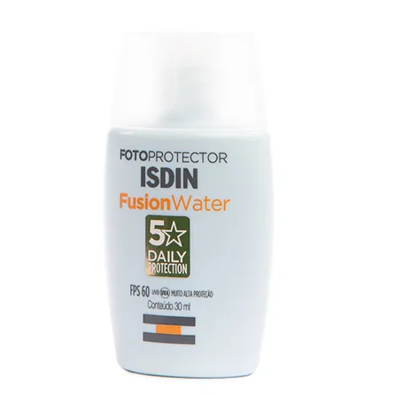 Protetor Solar Facial Isdin Fotoprotector Fusion Water 5 Stars FPS60 30ml – miniatura 7