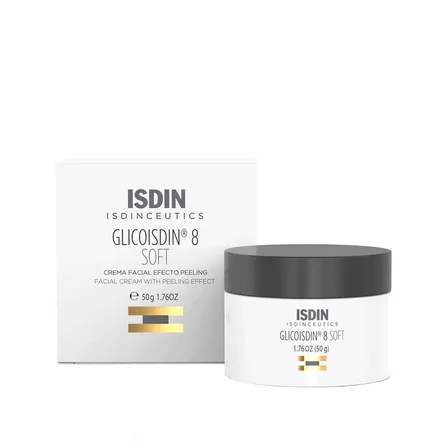 Creme Facial Isdin Glicoisdin 8 Soft 50g – miniatura 1