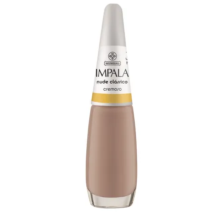 glam Esmalte Impala A Cor da Moda Cremoso Nude Clássico