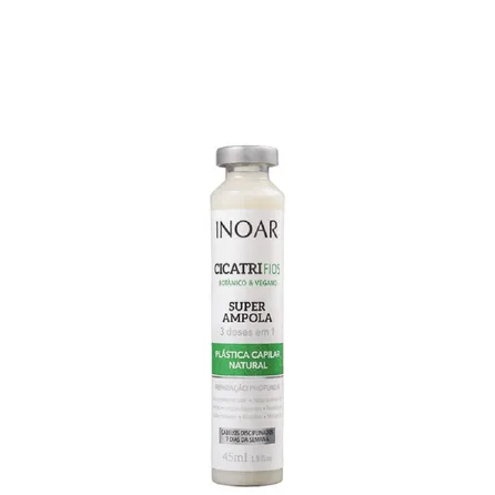 Super Ampola Capilar Inoar Cicatrifios Botânico & Vegano 45ml – miniatura 1