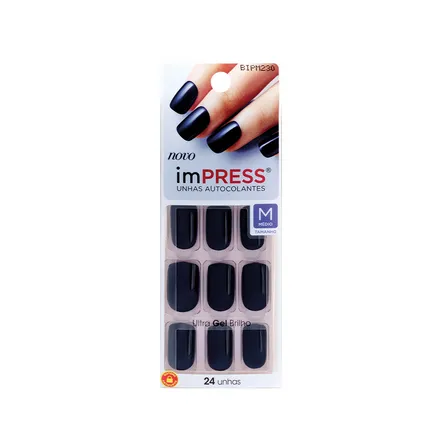 Unhas Postiças Impress Kiss New York Média All Fired – miniatura 1