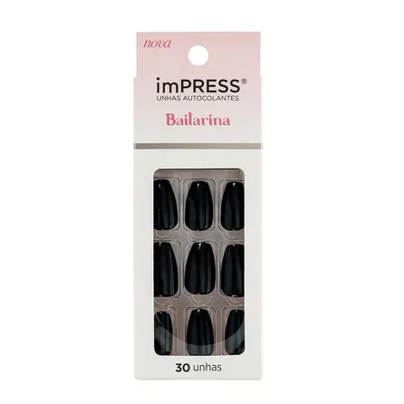 Unhas Postiças Impress Kiss New York Bailarina Lacy – miniatura 1