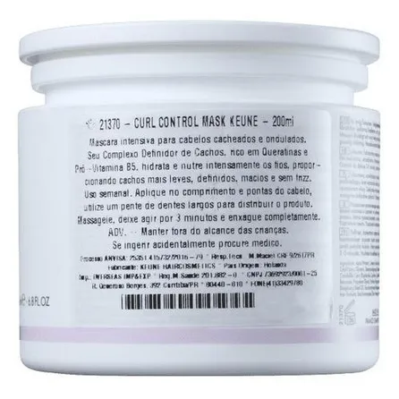 Máscara Capilar Keune Curl Control 200ml – miniatura 2