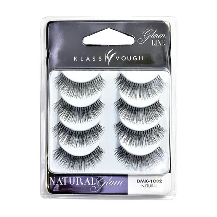 Cílios Postiços Klass Vough Natural Glam 4 Pares – miniatura 1