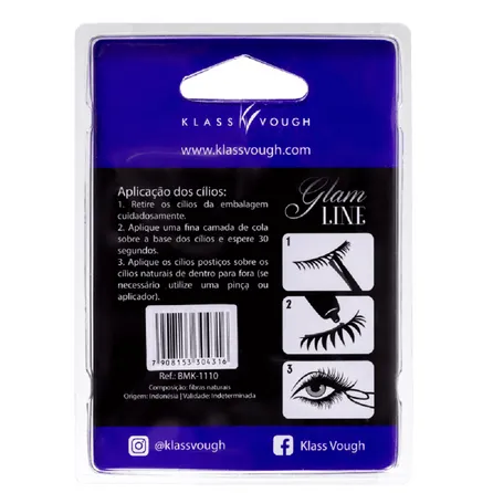 Cílios Postiços Klass Vough Sweet Glam 4 Pares – miniatura 2