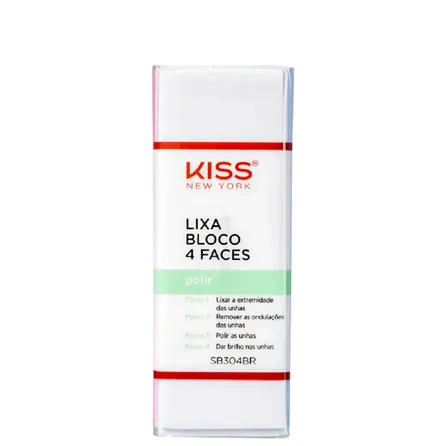 Lixa em Bloco Kiss New York 4 Faces – miniatura 1