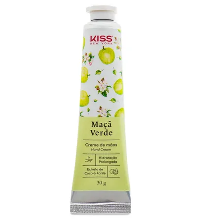 Creme de Mãos Kiss New York Maçã Verde 30g – miniatura 1