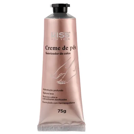 Creme de Pés Suavizador de Calos Kiss New York 75g – miniatura 1