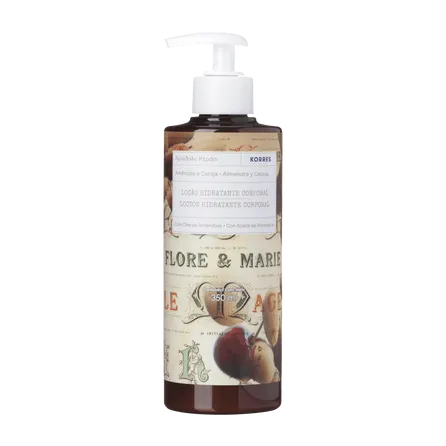 Loção Hidratante Corporal Korres Amêndoa e Cereja 350ml – miniatura 1