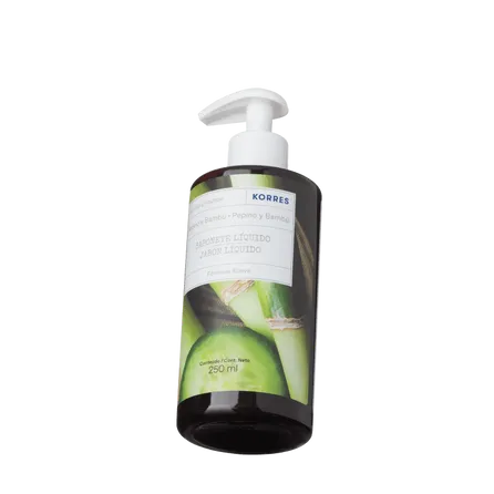 Sabonete Líquido Korres Bambu e Pepino 250ml – miniatura 2