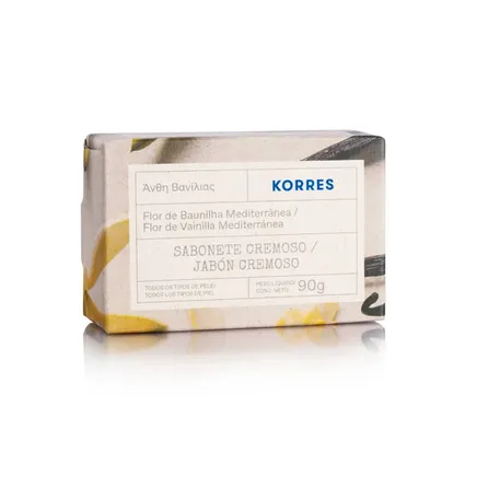 Sabonete em Barra Korres Flor de Baunilha Mediterrânea 90g – miniatura 1