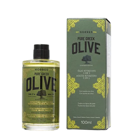 Óleo Multifuncional Korres Pure Greek Olive 3 em 1 100ml – miniatura 3