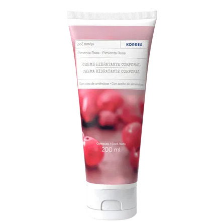 Creme Hidratante Corporal Korres Pimenta Rosa 200ml – miniatura 1
