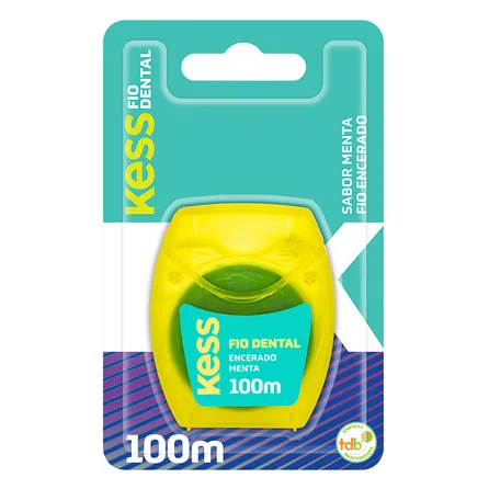 Fio Dental Kess Menta 100m – miniatura 1