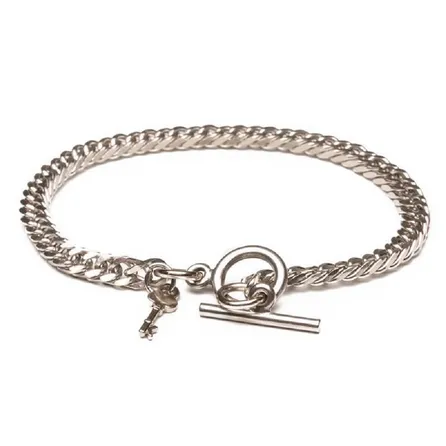 Pulseira Key Design Dylan Silver – miniatura 1