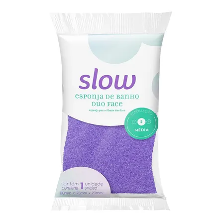 Esponja de Banho Slow Duo – miniatura 1