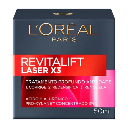 Creme Anti-Idade L'Oréal Paris Revitalift Laser X3 50ml – miniatura 1