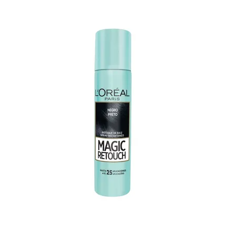 Corretivo Instantâneo L’Oréal Paris Magic Retouch Preto 75ml – miniatura 1