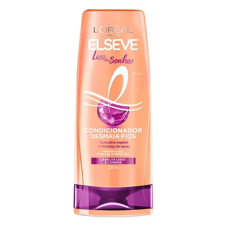 Condicionador L'Oréal Paris Elseve Liso dos Sonhos 200ml – miniatura 1
