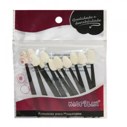 Kit Aplicadores de Sombra Macrilan EJ108 com 12 unidades – miniatura 1
