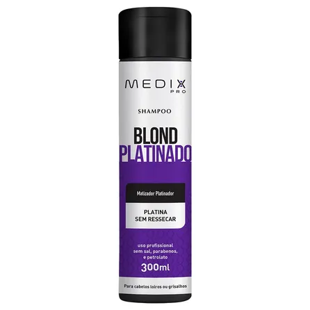 Shampoo Medix Blond Platinador 300ml – miniatura 1