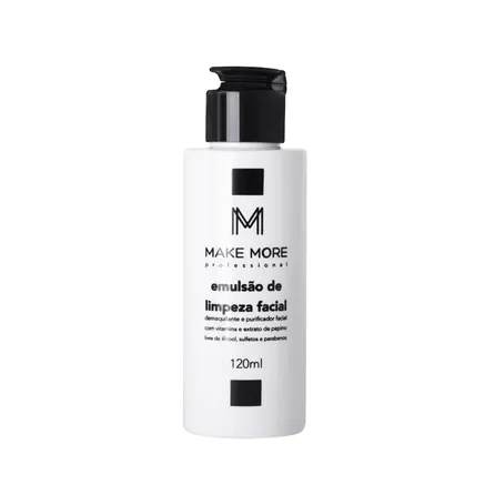 Emulsão de Limpeza Facial Make More 120ml – miniatura 2