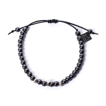 Pulseira Malmo Copacabana Hematita – miniatura 2