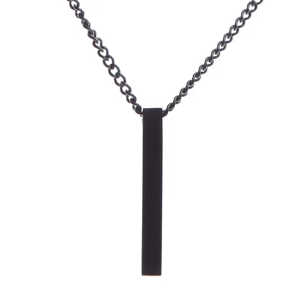 Colar Malmo Pingente Steel Black – miniatura 2