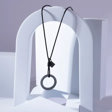 Colar Malmo Circle Silver – miniatura 3