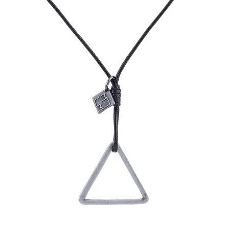 Colar Malmo Triangle Silver – miniatura 2