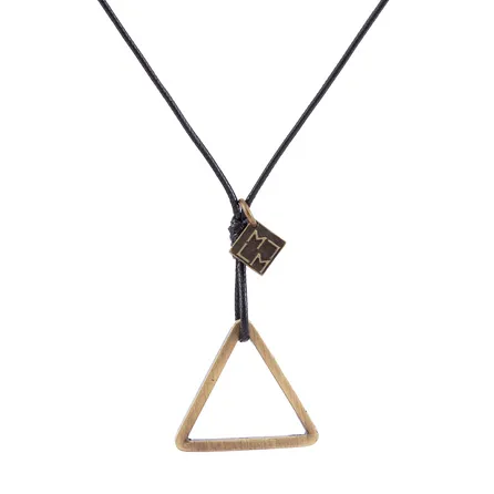 Colar Malmo Triangle Gold – miniatura 1