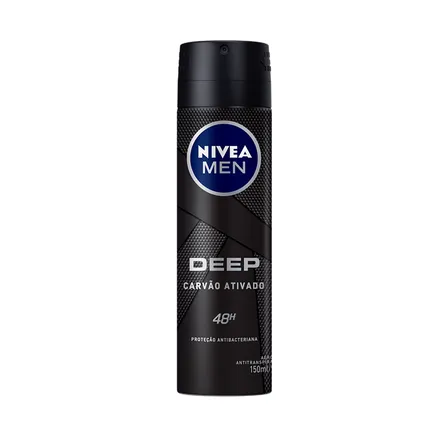 Desodorante Aerosol Nivea Men Deep 150ml – miniatura 1