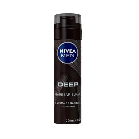Espuma de Barbear Nivea Men Deep 200ml – miniatura 1