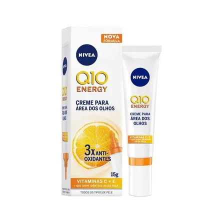 Creme Antissinais Contorno dos Olhos Nivea Q10 Energy 15g – miniatura 1